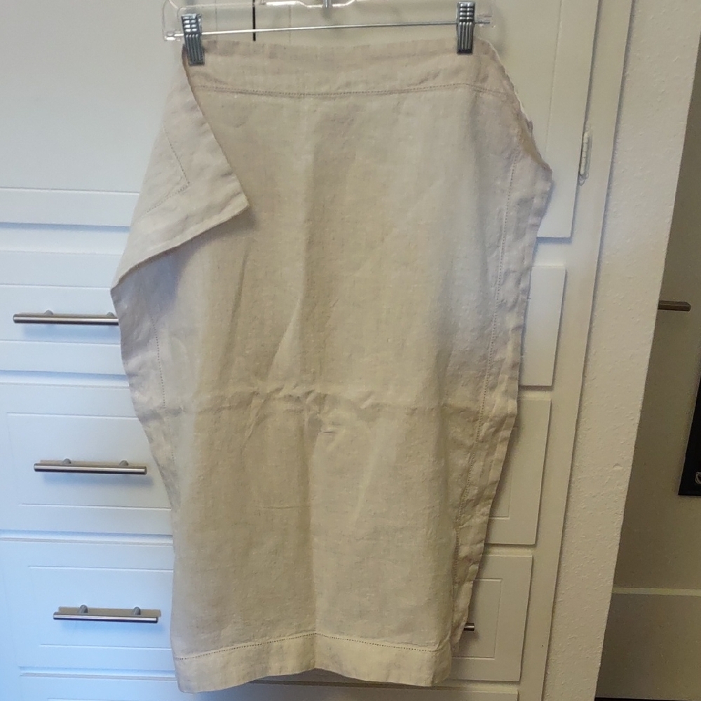 Pottery Barn linen standard sham